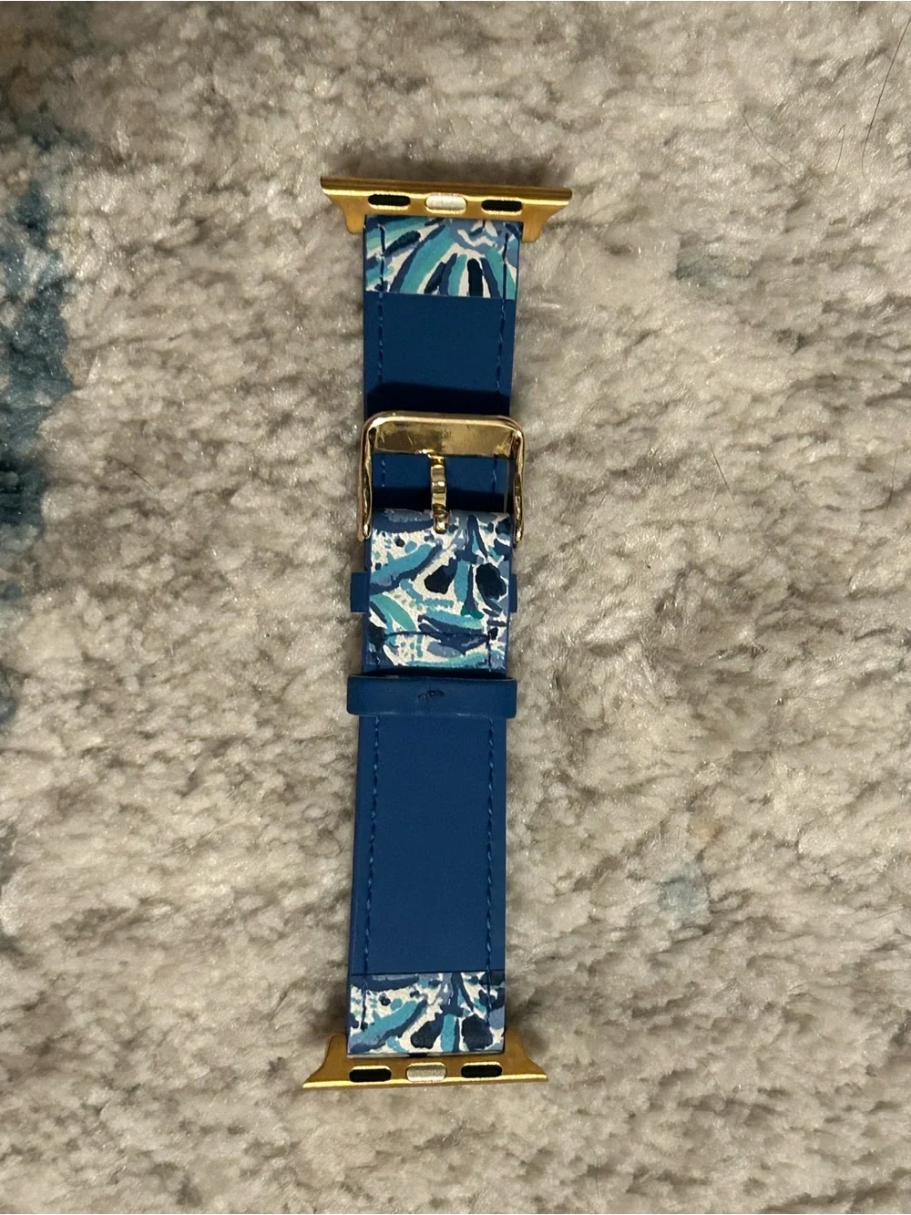 Lilly Pulitzer Apple Watch Band Featured in High Maintenance Genuine Leather 38